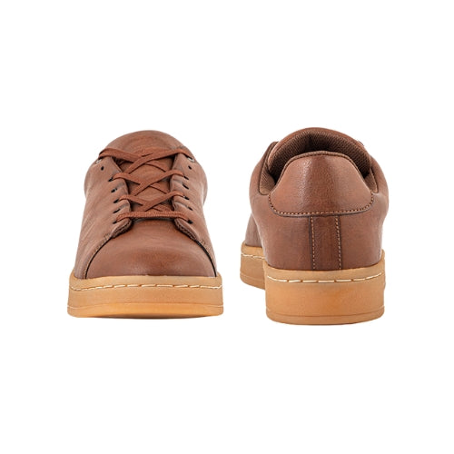 Men’s Brown Casual Low-Top Sneakers