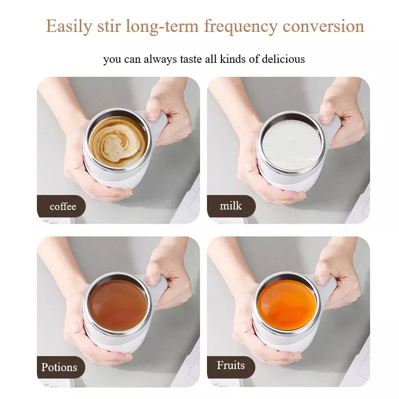 Rechargeable Automatic Stirring Coffee Mug