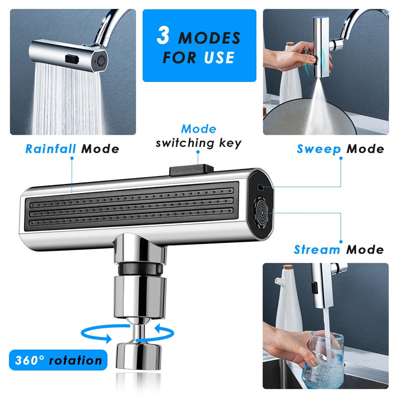 Rotating Kitchen Faucet Nozzle