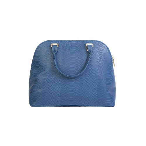 Structured Textured Top Handle Handbag